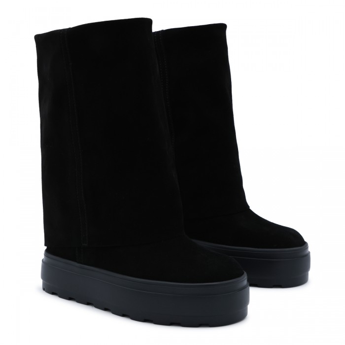 BLACK SUEDE BOOTS 2