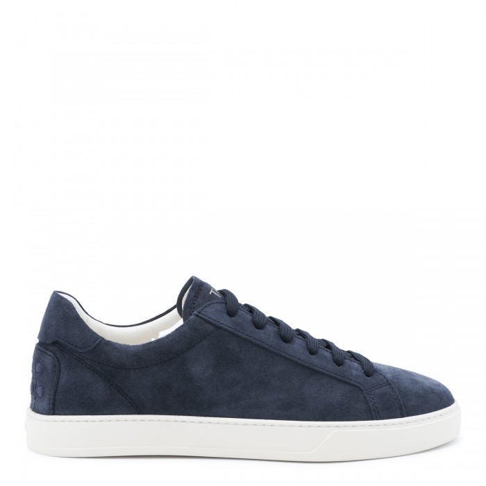 BLUE SUEDE GOMMINO SNEAKERS