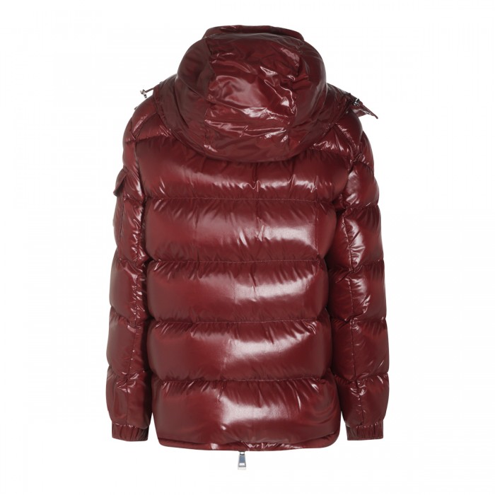 BURGUNDY PUFFER MAIRE DOWN... 2