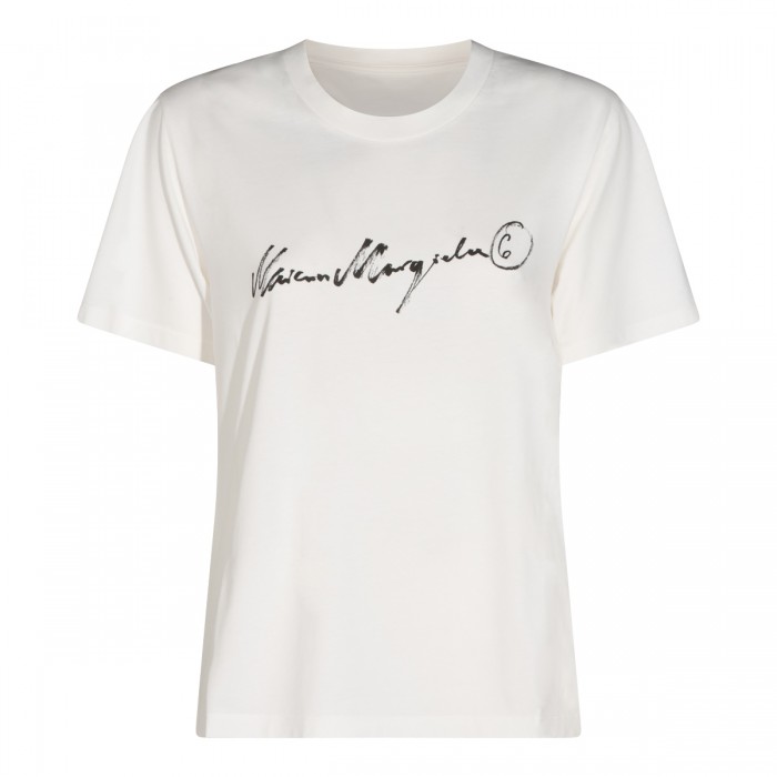 WHITE COTTON HANDWRITTEN...