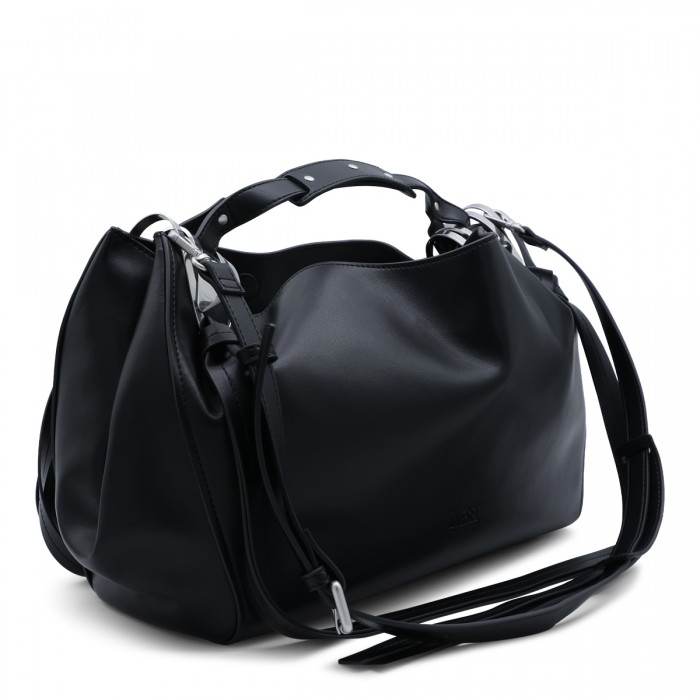 BLACK KNOT TOP HANDLE BAG 2
