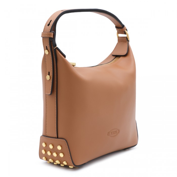 BROWN LEATHER METAL DOTS... 2
