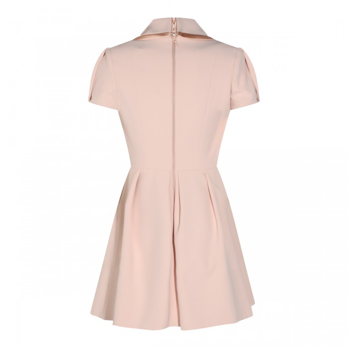 NUDE STRETCH MINI DRESS 2