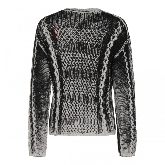BLACK COTTON SWEATER 2