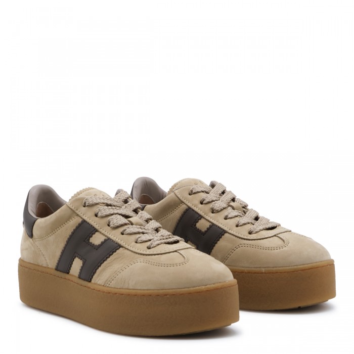 BEIGE SUEDE COOL SNEAKERS 2