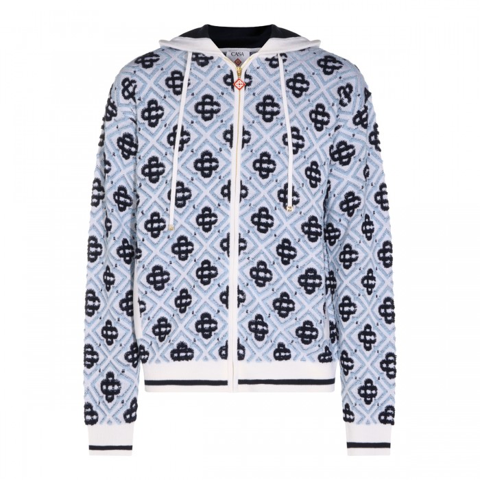 MULTICOLOR WOOL LOGO HOODIE...