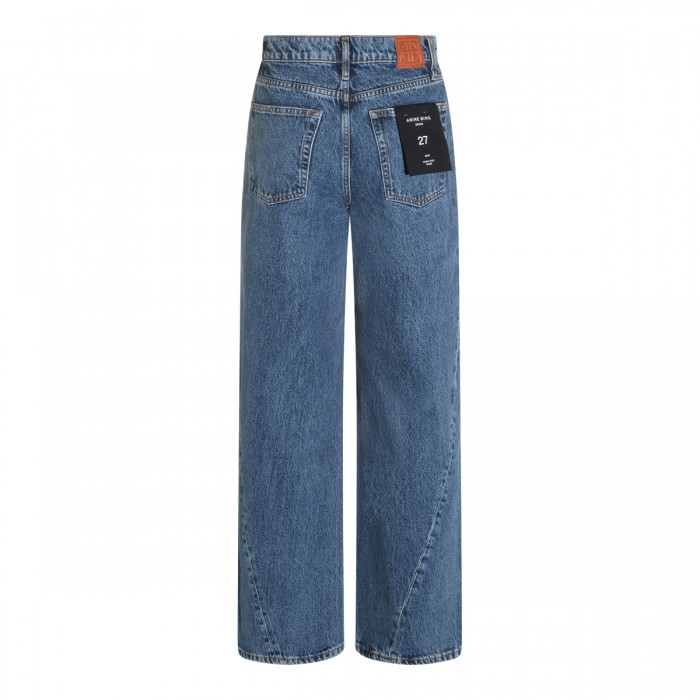 WASHED BLUE DENIM BRIE JEANS 2