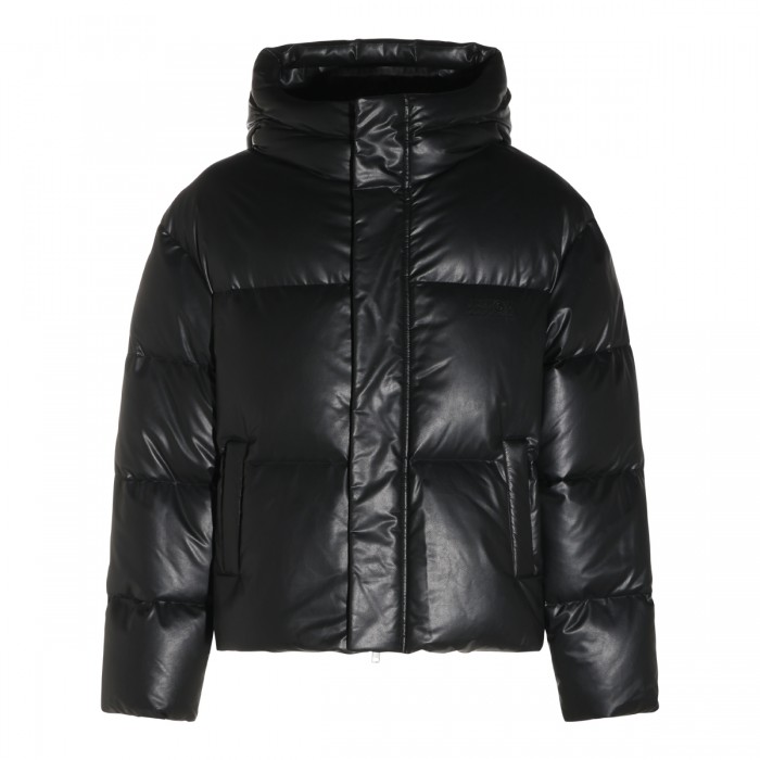 BLACK PUFFER DOWN JACKET
