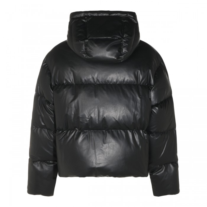 BLACK PUFFER DOWN JACKET 2