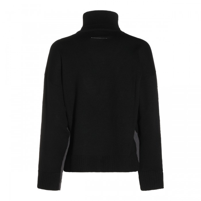 BLACK AND DARK GREY WOOL... 2