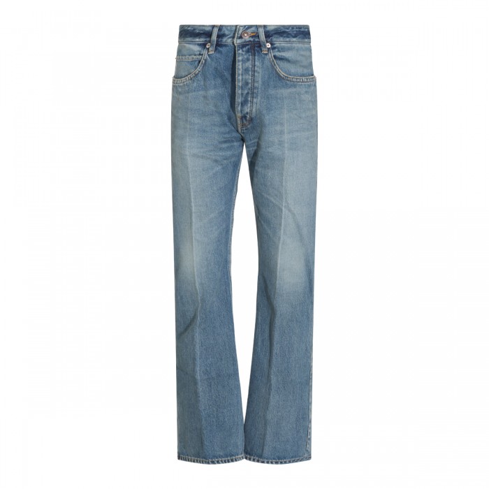BLUE COTTON DENIM JEANS