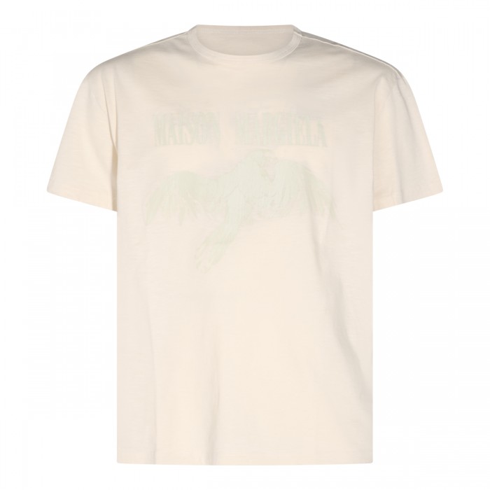 WHITE COTTON T-SHIRT