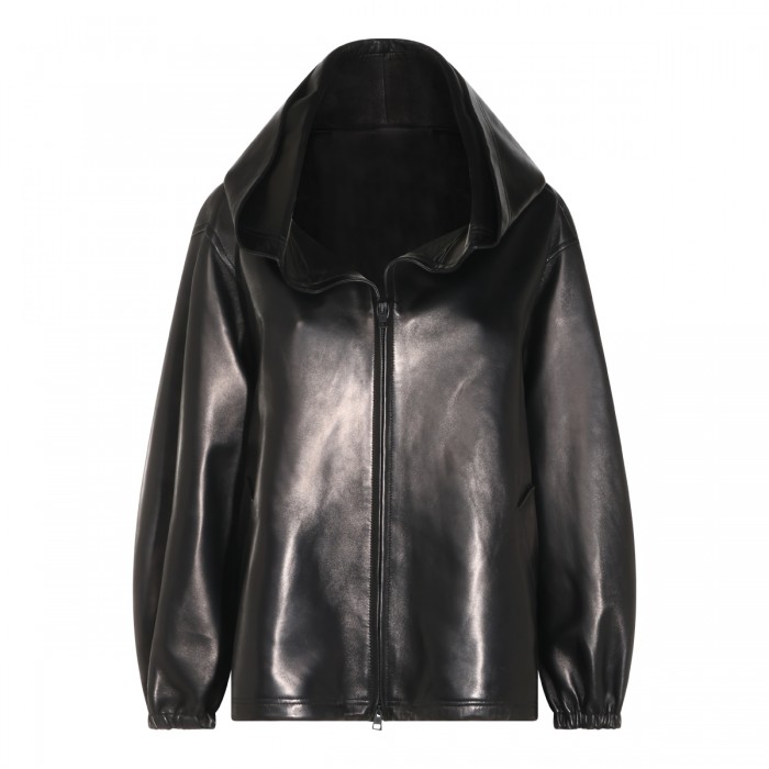 BLACK LEATHER JACKET