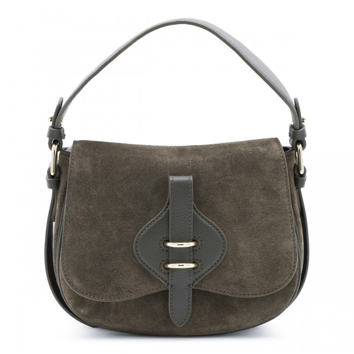 MUD SUEDE MAVERY CROSSBODY BAG