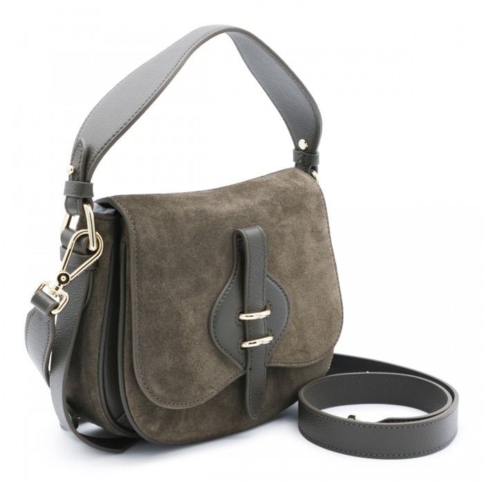 MUD SUEDE MAVERY CROSSBODY BAG 2