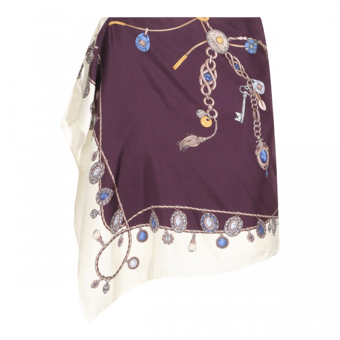BORDEAUX WHITE AND GOLD...