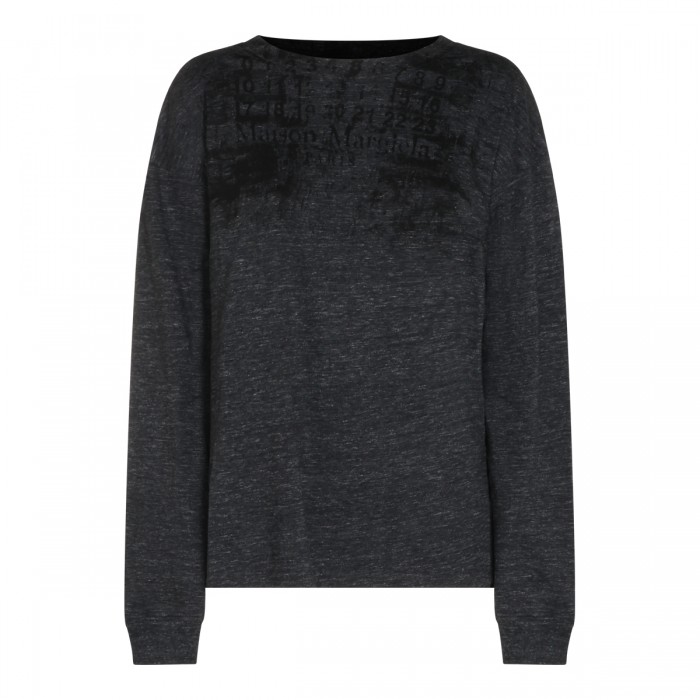 DARK GREY COTTON NUMBERS...