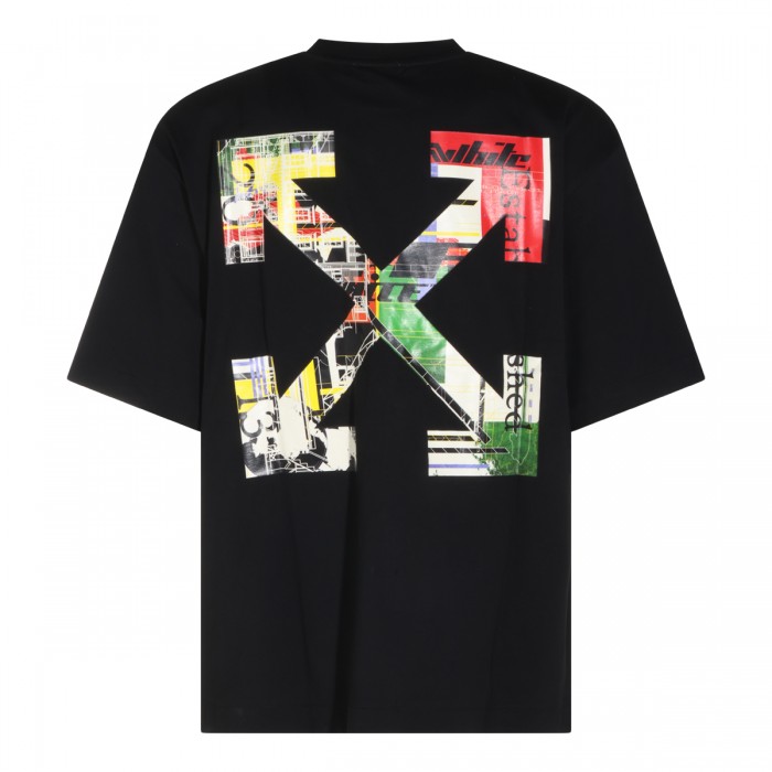 BLACK COTTON T-SHIRT 2