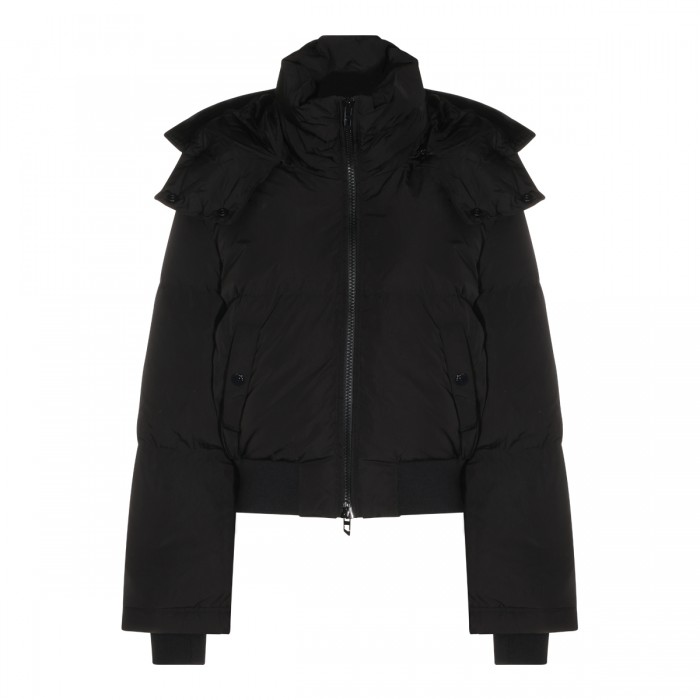 BLACK PUFFER DOWN JACKET