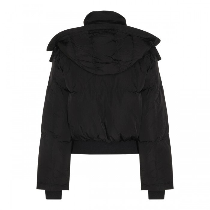 BLACK PUFFER DOWN JACKET 2