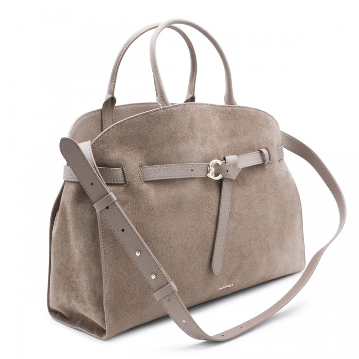 WARM TAUPE SUEDE SABINE TOP... 2