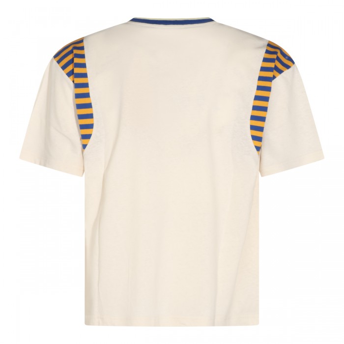 OFF WHITE COTTON TIGER T-SHIRT 2