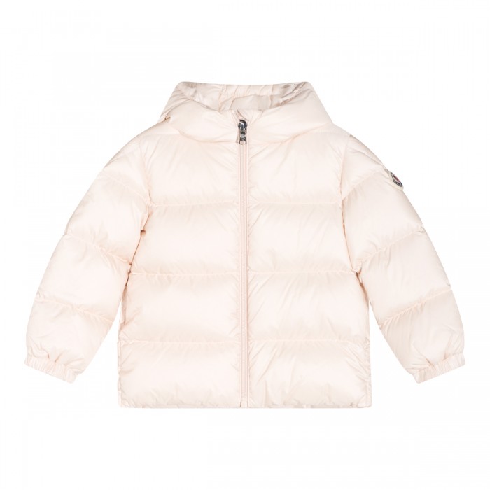 BEIGE PUFFER DOWN JACKET