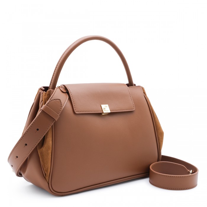 COGNAC LEATHER PANSY MEDIUM... 2