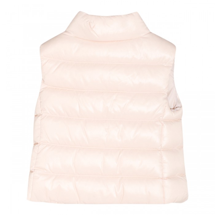 BEIGE PUFFER VEST DOWN JACKET 2