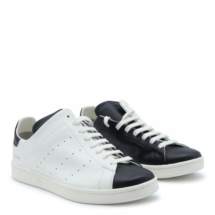 WHITE AND BLACK LEATHER... 2