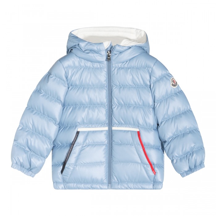 LIGHT BLUE PUFFER DOWN JACKET