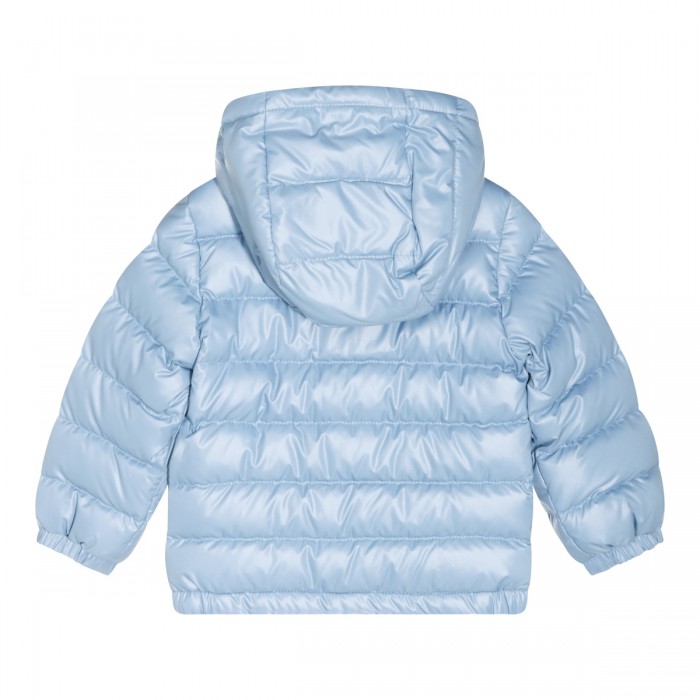 LIGHT BLUE PUFFER DOWN JACKET 2