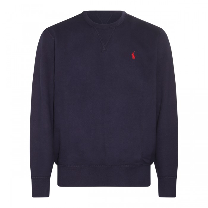 DARK BLUE COTTON SWEATSHIRT