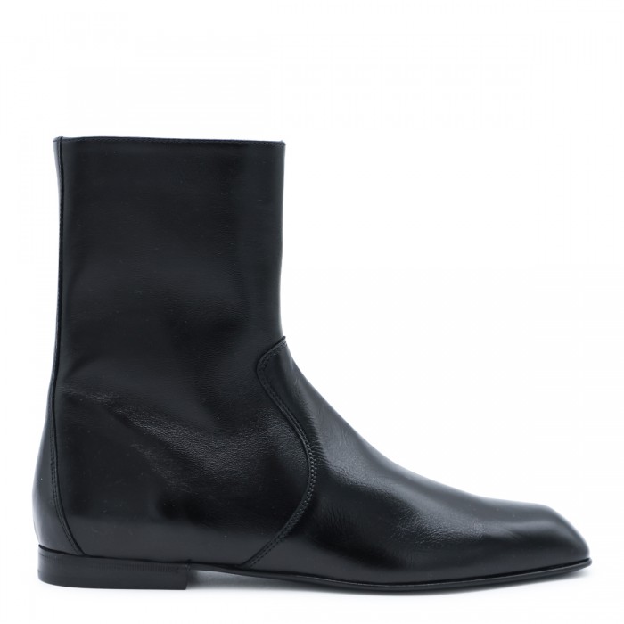 BLACK COLT ANKLE BOOTS
