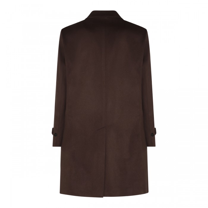 BROWN VIRGIN WOOL AND... 2