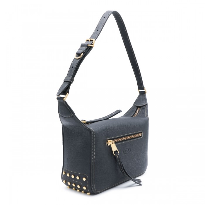 BLACK LEATHER METAL DOTS... 2