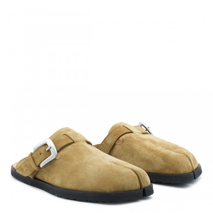 TOBACCO LEATHER SANDALS 2