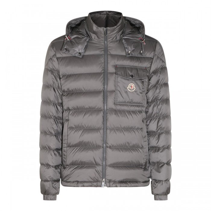 GREY PUFFER VERITH DOWN JACKET