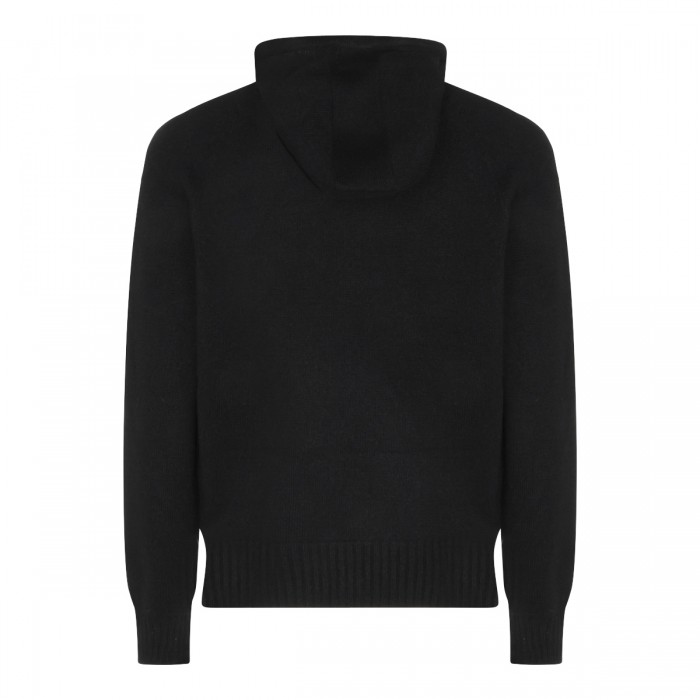 BLACK CASHMERE SWEATER 2