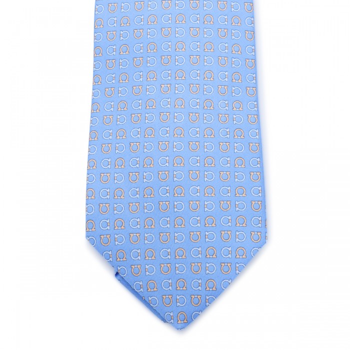 LIGHT BLUE SILK TIE 2