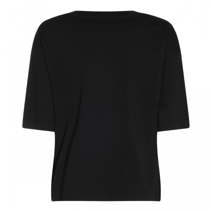 BLACK COTTON TAIDA T-SHIRT 2