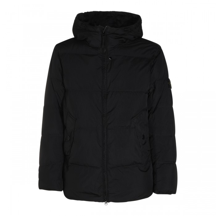 BLACK DOWN JACKET