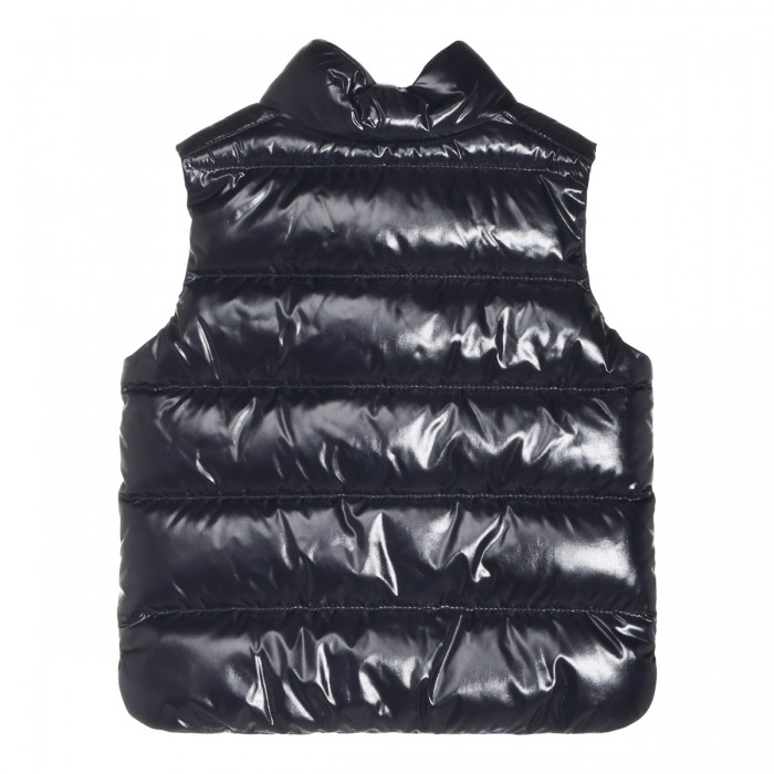 NAVY PUFFER VYNIL VEST DOWN... 2