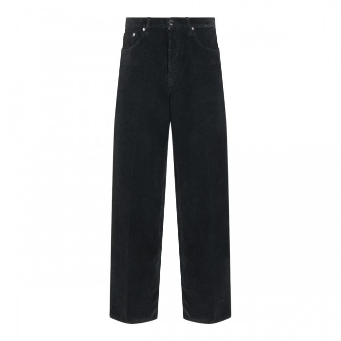 BLACK COTTON PANTS