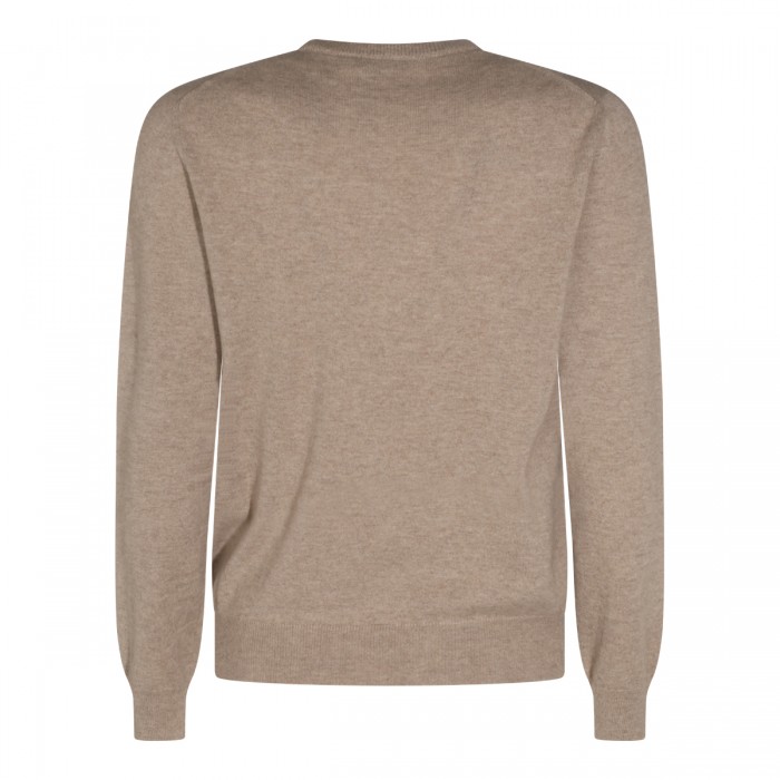 LIGHT BEIGE CASHMERE KNITWEAR 2