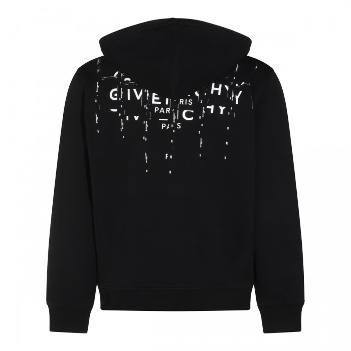 BLACK COTTON SWEATSHIRT 2