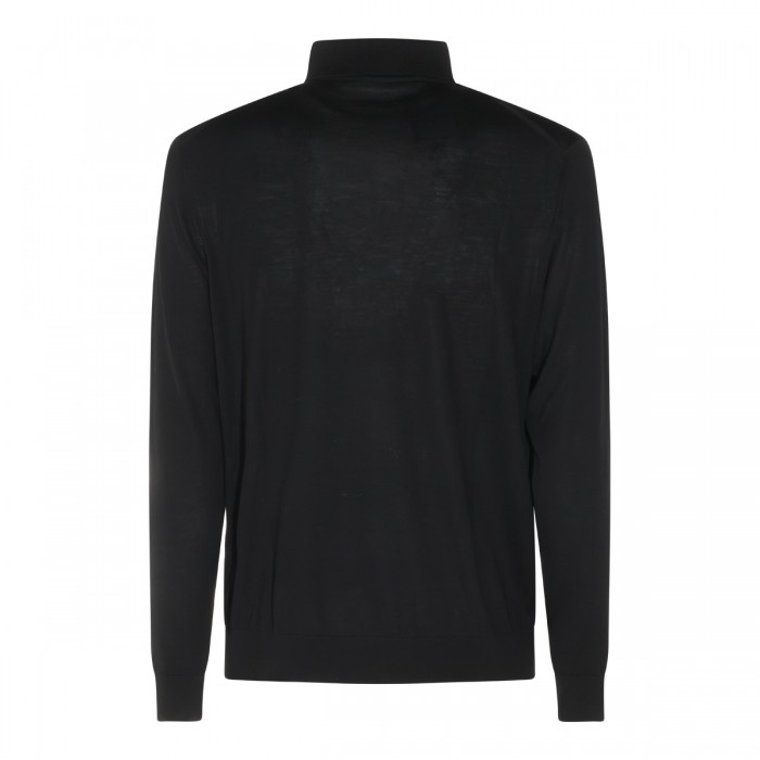 BLACK WOOL KNITWEAR 2