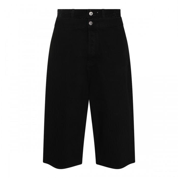 BLACK COTTON JEANS