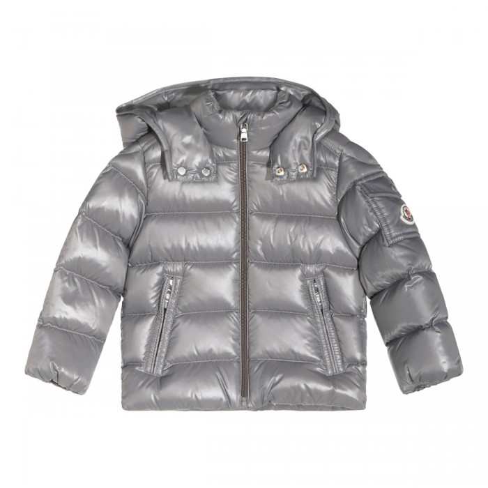 GREY PUFFER DOWN JACKET