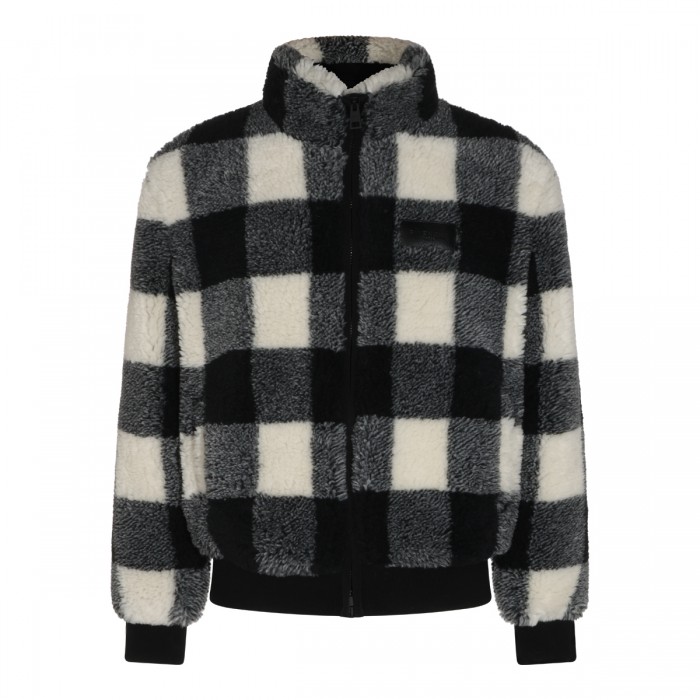 BLACK AND WHITE CASUAL JACKET